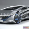 1207806 - CAR - Mercedes Benz Vision Avtr Concept 2020 3D Model