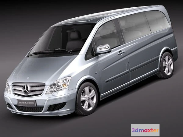 1207830 - CAR - Mercedes Viano 2010 3D Model