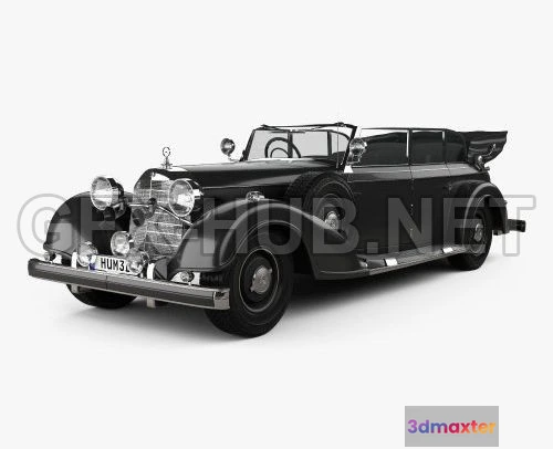 1207858 - CAR - Mercedes-Benz 770K 1936  3D Model