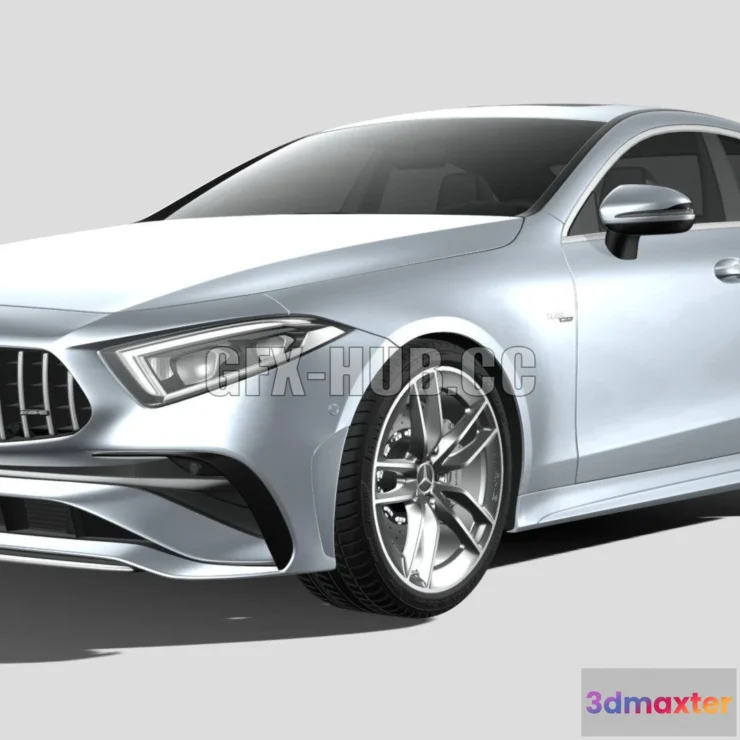 1207910 - CAR - Mercedes-Benz CLS AMG 2022 3D Model
