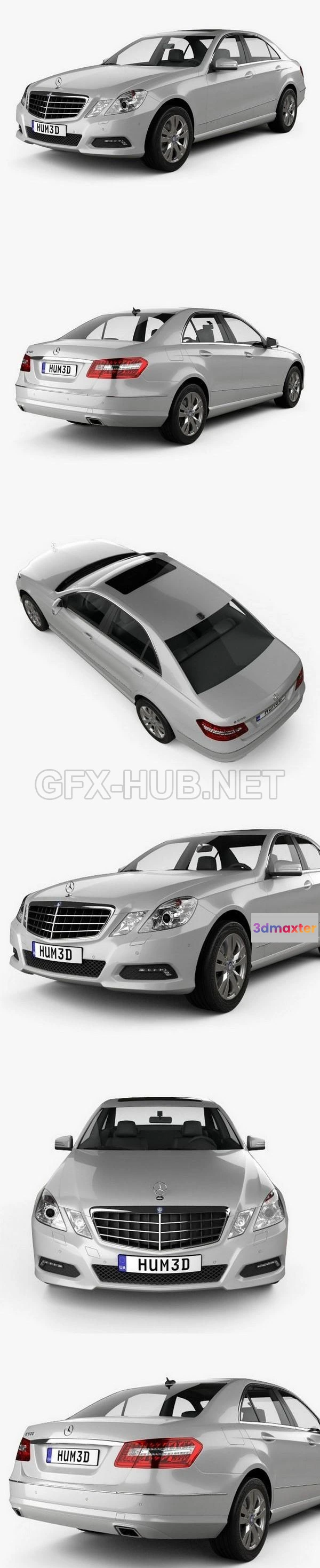 1207916 - CAR - Mercedes-Benz E-Class 2010  3D Model