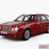 1207934 - CAR - Mercedes-Benz E-class wagon 1999  3D Model
