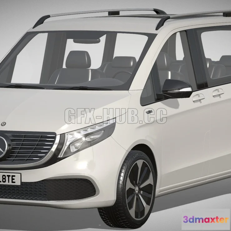1207944 - CAR - Mercedes-Benz EQV 3D Model