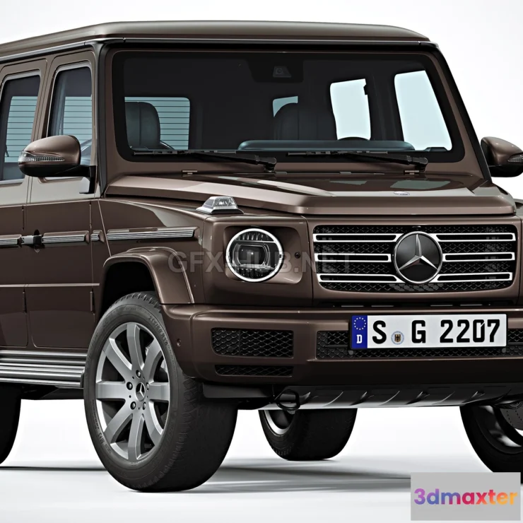 1207948 - CAR - Mercedes-Benz G500 2019 3D Model