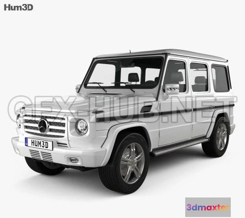 1207952 - CAR - Mercedes-Benz G-class 2011  3D Model