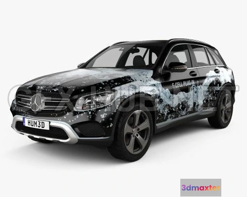1207964 - CAR - Mercedes-Benz GLC-Class (X205) F-Cell 2016  3D Model