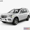 1207966 - CAR - Mercedes-Benz GL-Class 2010  3D Model