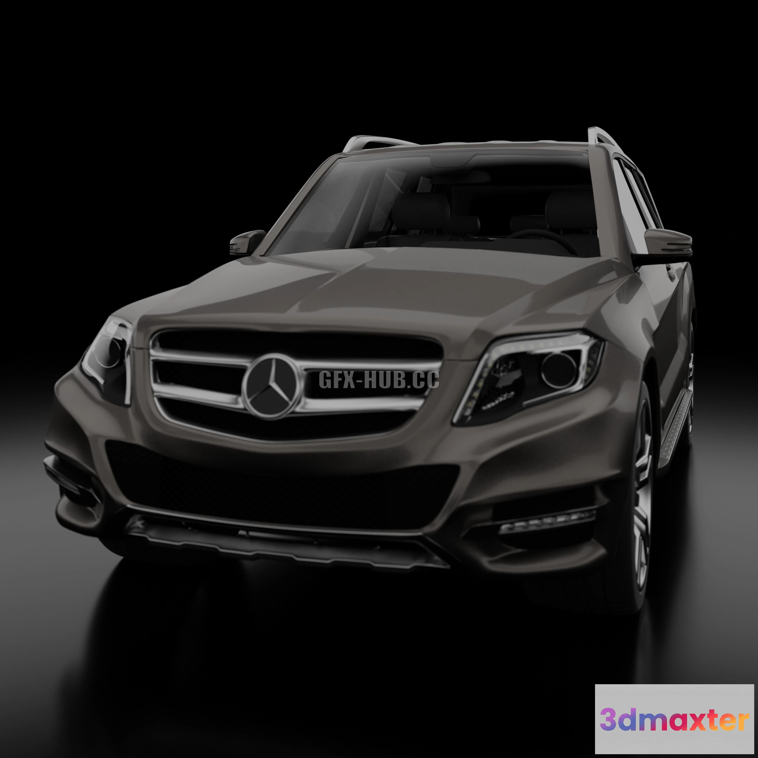 1207968 - CAR - Mercedes-Benz GLK 350 SUV 2014 3D Model