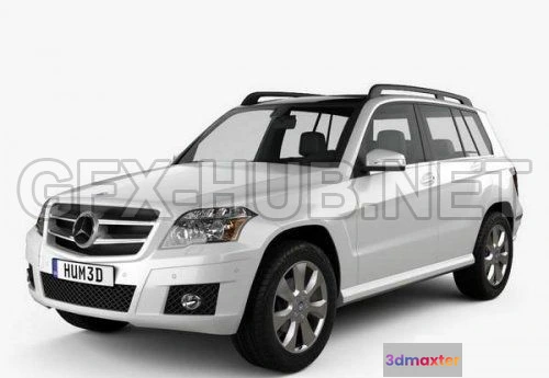 1207970 - CAR - Mercedes-Benz GLK-Class 2010  3D Model