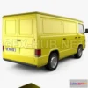 1207976 - CAR - Mercedes-Benz MB100 Panel Van 1988  3D Model