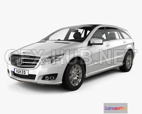 1207982 - CAR - Mercedes-Benz R-Class 2011  3D Model