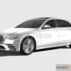 1207988 - CAR - Mercedes-Benz S-Class AMG long 2021 3D Model