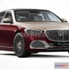 1207990 - CAR - Mercedes-Benz S-Class Maybach 2022 3D Model