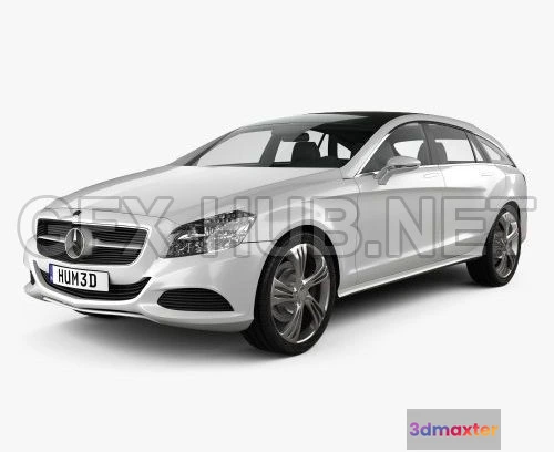 1207994 - CAR - Mercedes-Benz Shooting Break concept 2011  3D Model