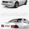 1208000 - CAR - Mercedes-Benz SL-class (R129) 2002  3D Model