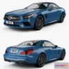 1208002 - CAR - Mercedes-Benz SL-Class (R231) 2015 3D Model