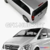 1208018 - CAR - Mercedes-Benz Viano Compact 2011  3D Model