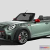 1208058 - CAR - Mini Cooper JCW Convertible 2022 3D Model