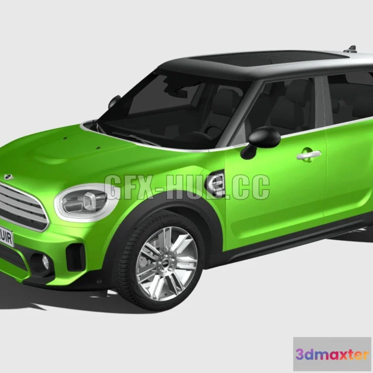 1208066 - CAR - Mini Countryman 2021 3D Model