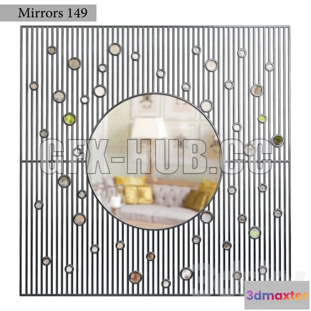 1208086 - CAR - Mirror 149 3D Model