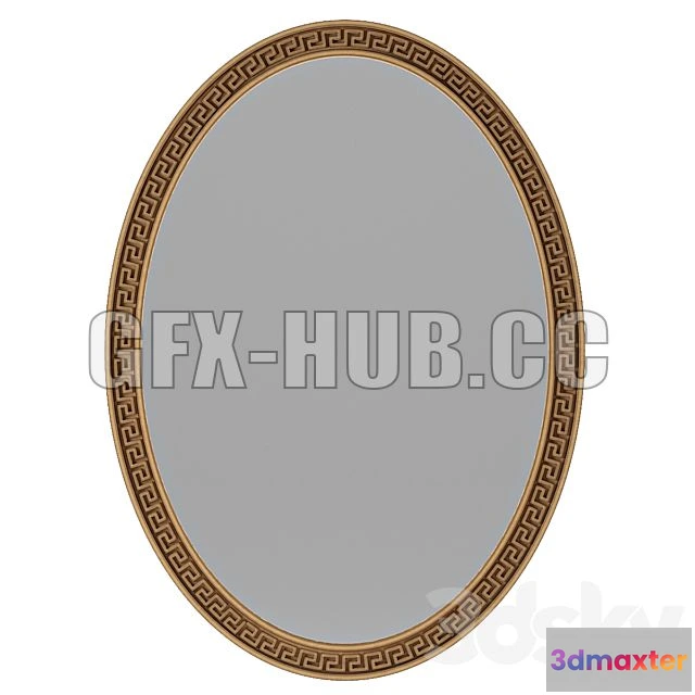 1208090 - CAR - Mirror Versace 3D Model