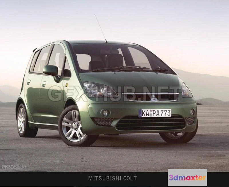 1208108 - CAR - Mitsubishi colt 3D Model