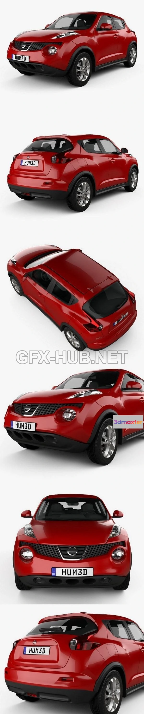 1208254 - CAR - Nissan Juke 2011  3D Model