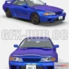 1208292 - CAR - Nissan Skyline R32 GT-R 3D Model
