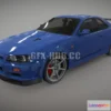 1208296 - CAR - Nissan Skyline R34 3D Model