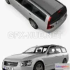 1208298 - CAR - Nissan Stagea 2001  3D Model