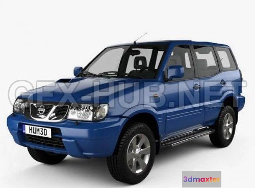 1208302 - CAR - Nissan Terrano II 5-door 2006  3D Model