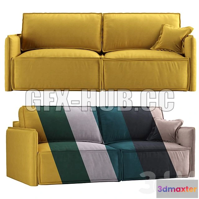 1208356 - CAR - Olien Sofa 3D Model
