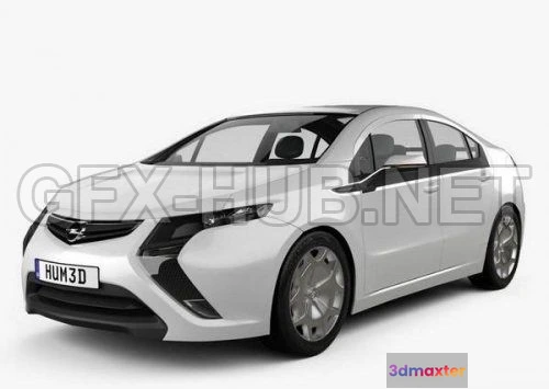 1208368 - CAR - Opel Ampera 2011  3D Model