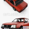 1208372 - CAR - Opel Ascona sedan 1981  3D Model
