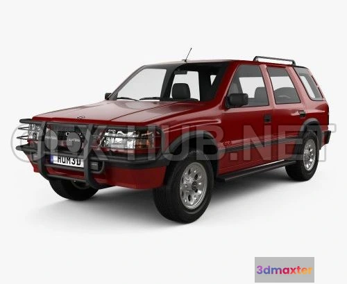 1208392 - CAR - Opel Frontera (A) 5-door 1992 3D Model
