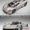 1208460 - CAR - Pagani Utopia 2023 3D Model