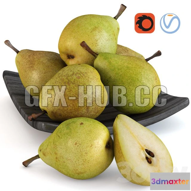 1208492 - CAR - Pears 1 3D Model