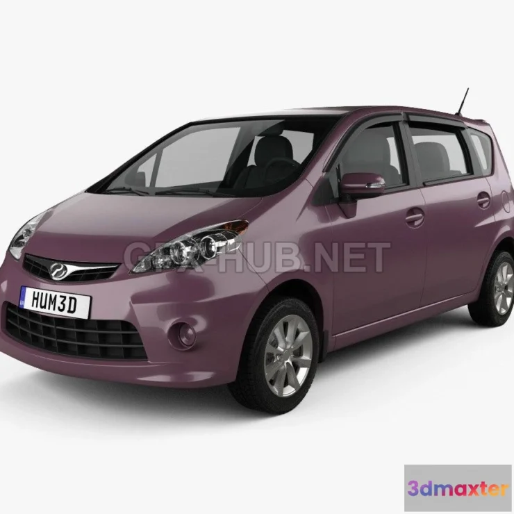 1208510 - CAR - Perodua Alza 2014 3D Model