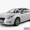 1208546 - CAR - Peugeot 508 SW 2011  3D Model