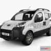 1208552 - CAR - Peugeot Bipper Tepee 2011 3D Model