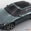 1208632 - CAR - Polestar 2 2020  3D Model
