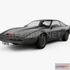 1208652 - CAR - Pontiac Firebird KITT 1982 3D Model