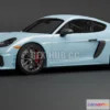 1208672 - CAR - Porsche 718 Cayman GT4 3D Model