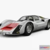 1208676 - CAR - Porsche 906 Carrera 6 Coupe 1966 3D Model