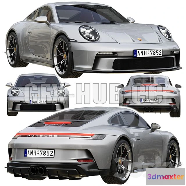 1208692 - CAR - Porsche 911 GT3 Touring 2022 3D Model