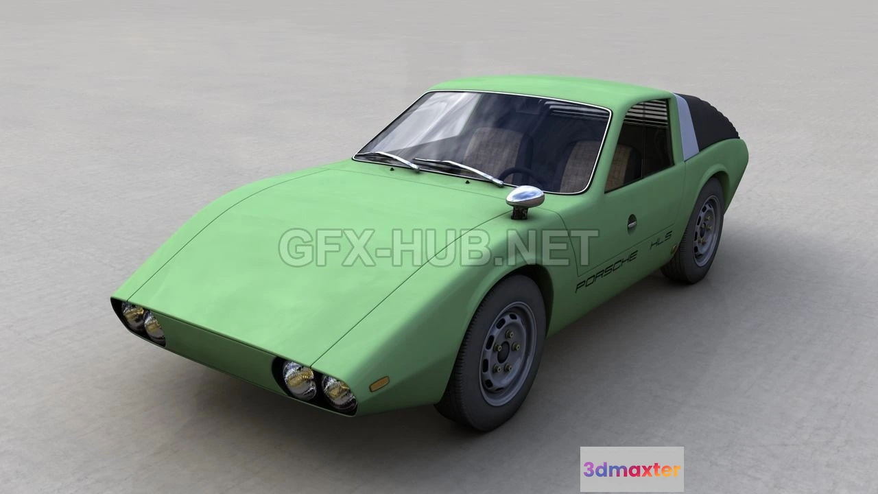 1208696 - CAR - PORSCHE 911 HLS 1967 3D Model