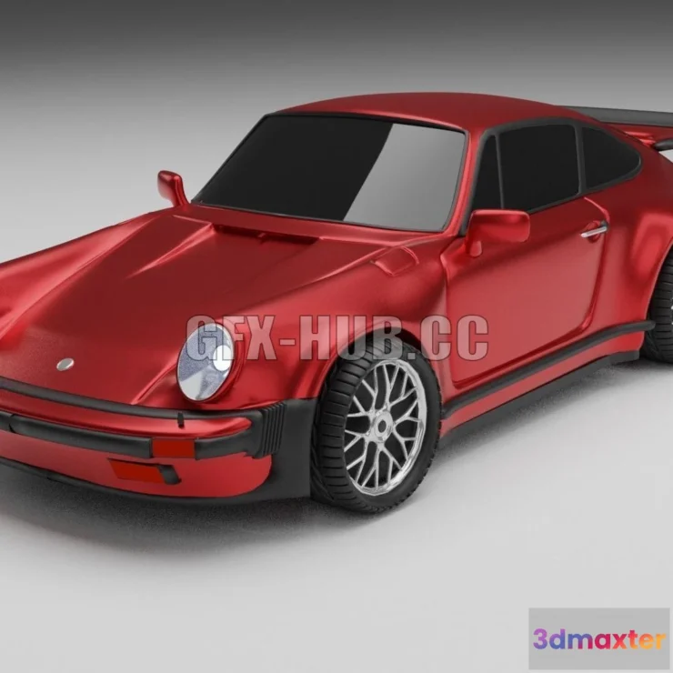 1208716 - CAR - Porsche 911 turbo 3D Model