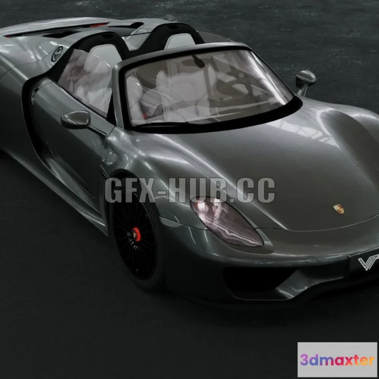 1208726 - CAR - Porsche 918 3D Model