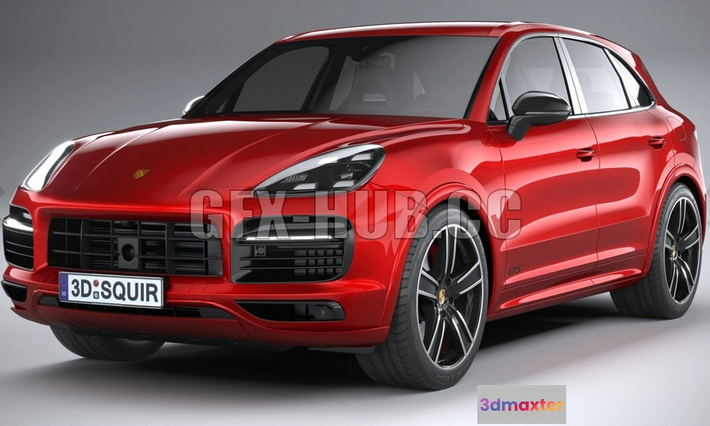 1208732 - CAR - Porsche Cayenne GTS 2020 SUV 3D Model