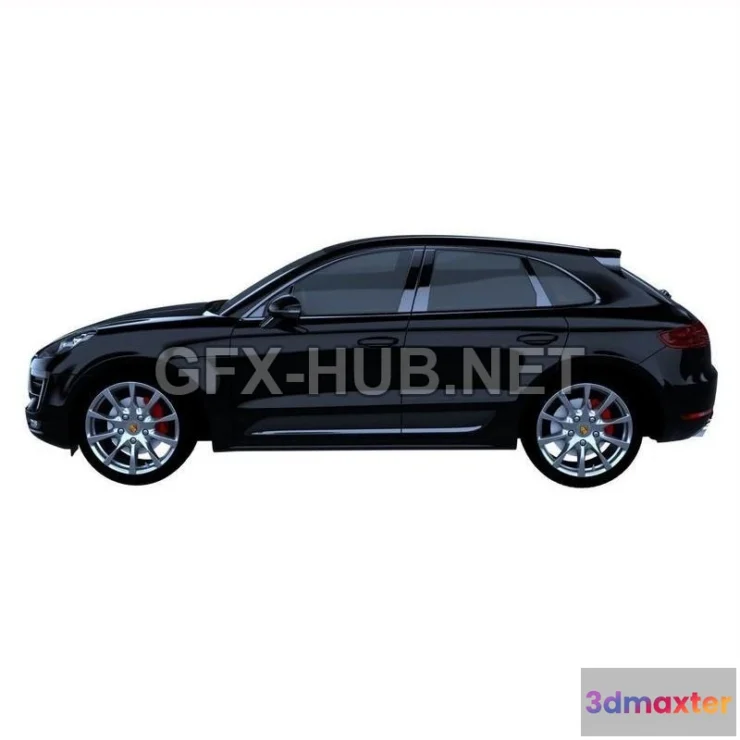 1208746 - CAR - Porsche Macan 3D Model